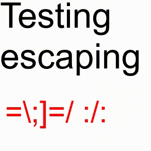 FFmpeg drawtext escaping fuzz test output